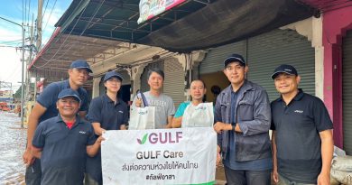 กัลฟ์ลงพื้นที่ช่วยเหลือผู้ประสบภัยน้ำท่วมที่ จ.เชียงราย ด้วยโครงการ “GULF Care ส่งต่อความห่วงใยให้คนไทย”